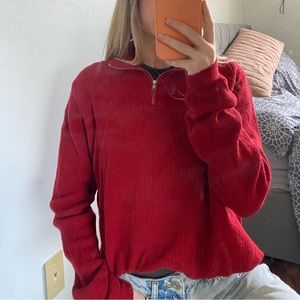 Brandy Melville quarter-zip